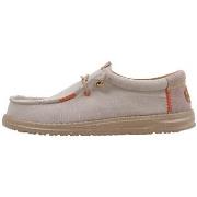 Chaussures bateau HEYDUDE WALLY COASTLINE JUTE