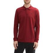 T-shirt Tom Tailor Polo ML Burgundy