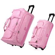 Sac de voyage Pierre Cardin LOT 2 SAC A ROULETTE PINK VIGNOLE