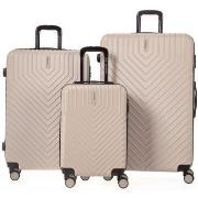 Valise Travel World Set de 3 valises Rigides S/L/XL TMS SABLE