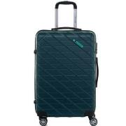 Valise Pierre Cardin VALISE MOYENNE 60 CM BLEU PETROLE SYDNEY