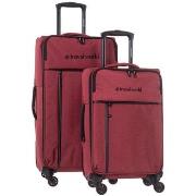 Valise Travel World Set de 2 valises Souple (L-76cm) (S-56cm) BAP DARK...