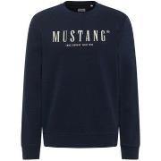 Sweat-shirt Mustang Sweat coton col rond droit