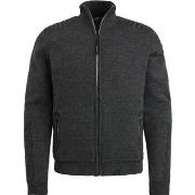 Sweat-shirt Vanguard Cardigan Mix Laine Anthracite