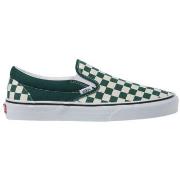 Baskets Vans - Classic Slip-On Damier - verte