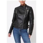 Manteau Kebello Blouson Perfecto Noir F