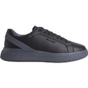 Baskets basses Calvin Klein Jeans low top lace up leisure black iron g...