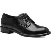 Ballerines Tamaris lace-up formal shoes black matt