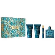 Coffrets de parfums Versace Set Eros eau de parfum 100ml+Gel 75ml+ASha...