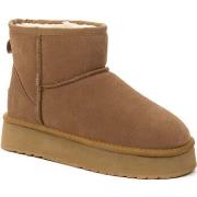 Bottines Keddo camel casual closed booties