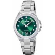 Montre Festina Montre Homme F20700/4 Vert Argenté