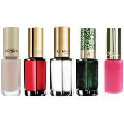 Vernis à ongles L'oréal Lot de 5 Vernis Color Riche - 101/873/857/423/...