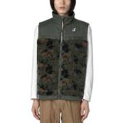 Veste K-Way Gilet Le Vrai 30 Jile Orsetto Camo Vert