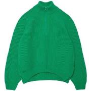 Sweat-shirt Lacoste Pull femme Ref 64591 LDM Vert