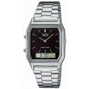 Montre Casio Montre Unisexe EDGY COLLECTION - BLACK Noir Argenté