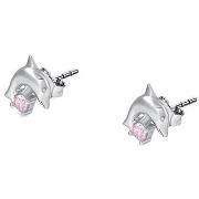 Boucles oreilles Cleor Boucles d'oreilles en argent 925/1000 et zircon