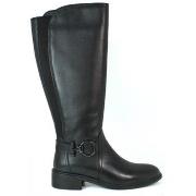 Bottes Aplauso BOTA DE MONTAR EN PIEL NEGRA PARA MUJER 01