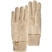 Gants Isotoner Gants Femme Maille recyclée Beige