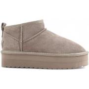 Chaussures Colors of California Mod Ugg Stivaletto Donna Taupe HC.YWPL...