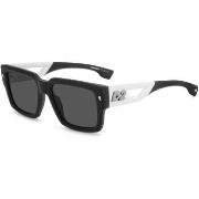 Lunettes de soleil Dsquared D2 0143/S Lunettes de soleil, Noir/Gris, 5...