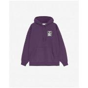 Sweat-shirt Obey Pull Eyes Icon Hood Homme Paisley Purple