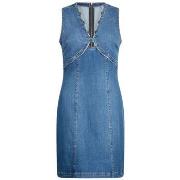 Robe Liu Jo Robe en denim avec chaîne bijou