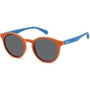 Lunettes de soleil Polaroid PLD 8061/S Lunettes de soleil, Orange/Gris...