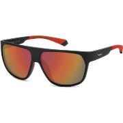 Lunettes de soleil Polaroid PLD 7053/S Lunettes de soleil, Noir/Rouge,...