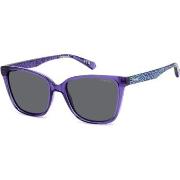 Lunettes de soleil Polaroid PLD 8062/S Lunettes de soleil, Violet/Gris...