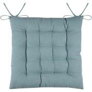 Galettes de chaise Stof Coussin de chaise en coton Jade 38 cm