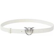 Ceinture Pinko Ceinture slim rose h2 blanc argent