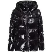 Blouson Pinko Rose noir brillant