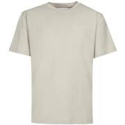 T-shirt John Richmond t-shirt logo blanc gris