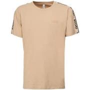 T-shirt Moschino t-shirt beige bands logate