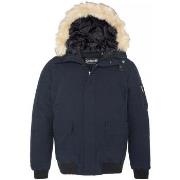 Blouson Schott à capuche KEYBURN