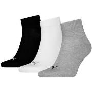 Chaussettes Puma unisex quarter plain 3p