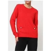 Pull Kebello Pull Col Rond Rouge F