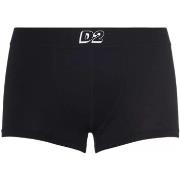 Slips Dsquared noir élastique logé boxer