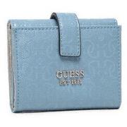 Portefeuille Guess femme mini portefeuille blane SLG bleu