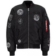 Blouson Alpha bombarder MA1nero patch