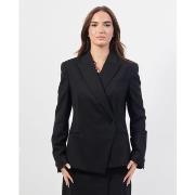 Veste BOSS Veste femme slim fit en sergé de laine mélangée