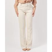 Pantalon Corte Dei Gonzaga Gonzaga Court pantalon droit avec ceinture