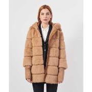 Manteau Corte Dei Gonzaga Manteau court femme en fausse fourrure