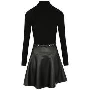 Robe courte Morgan Rpepper noir robe