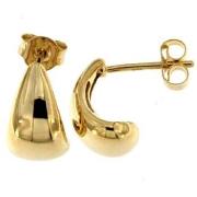 Boucles oreilles Brillaxis Boucles d'oreilles goutte or jaune