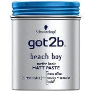 Coiffants &amp; modelants Schwarzkopf Got2b Beach Boy Matt Paste Surfe...