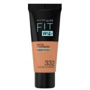 Soins visage Maybelline New York FIT ME MATTE+PORELESS foundation 332-...