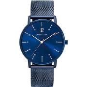 Montre Pierre Lannier CITYLINE Cadran Bleu Bracelet Acier milanais Ble...