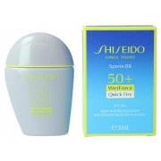 Soins visage Shiseido SOIN SOLAIRE SPORTIF BB SPF50+ moyen foncé 30 ml