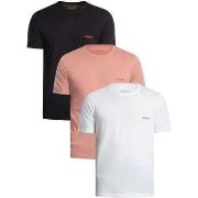 T-shirt BOSS Lot de 3 t-shirts Lounge Crew